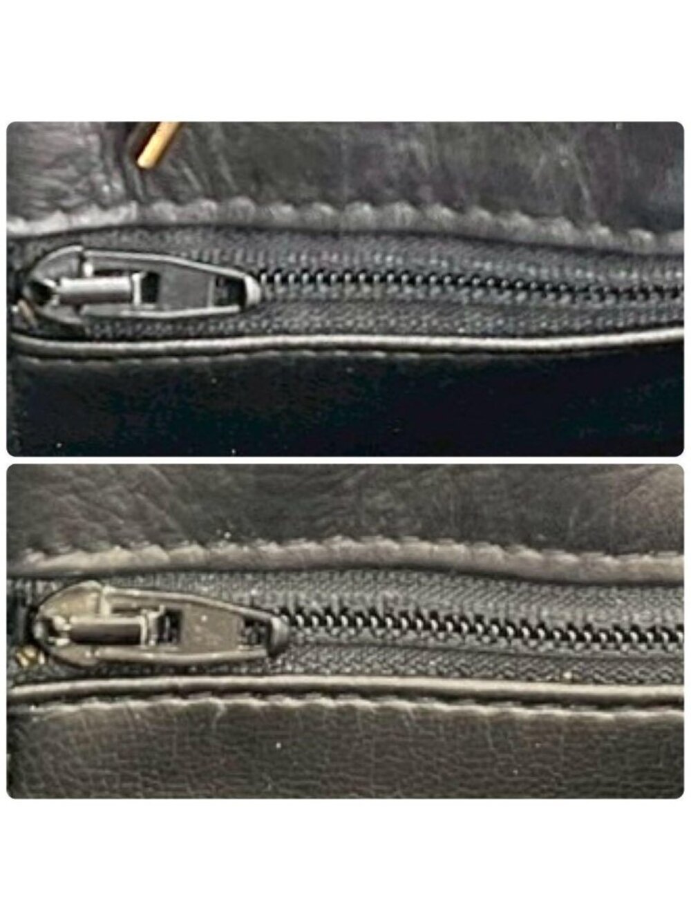 Chanel Lambskin Quilted Chain Tote Black - Picture 8 of 10